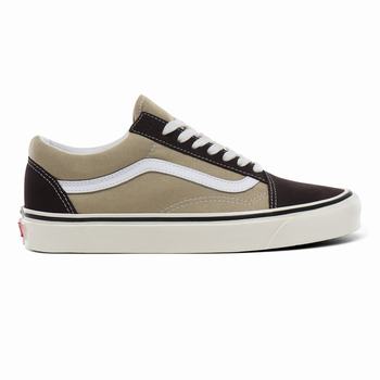 Damske Tenisky Vans Anaheim Factory Old Skool 36 DX Čokoláda/Hnedožltý VA03NYJFC